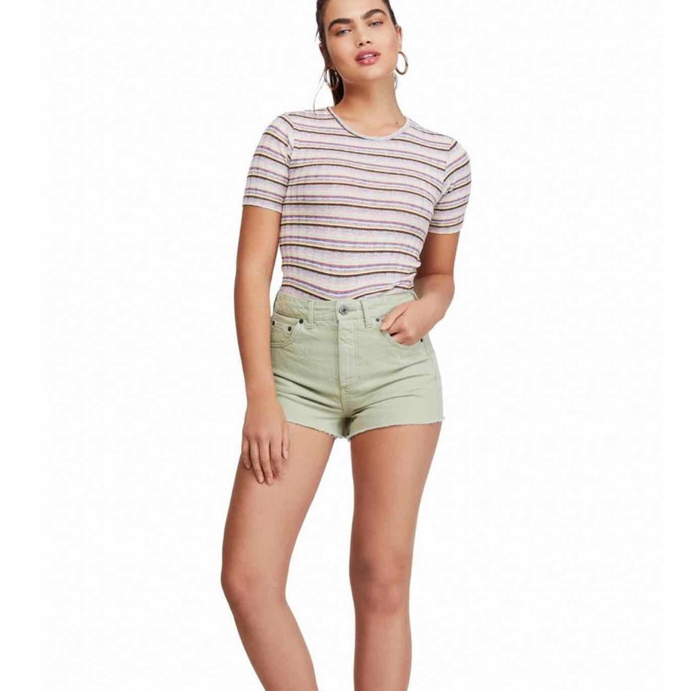 BDG High Waist Mom Shorts